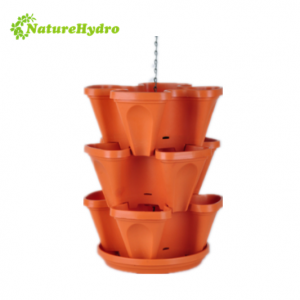 Hanging Stacked Flower Pots Wholesale