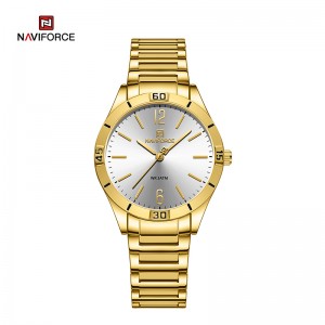 NAVIFORCE NF5029 Women Original Classic Design IMPERVIUS Luxuria Fashion Quartz Personality Ladies Wristwatches