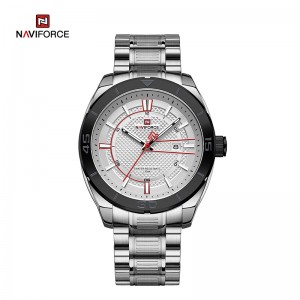 NAVIFORCE NF9210 Top Brand Luxury Fanatanjahantena Miaramila Quartz Watches Waterproof Steel Strap Water Men Watch