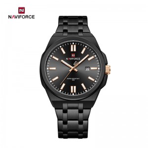 NAVIFORCE NF9226 машки часовник Едноставен моден деловен часовник со голем бројчаник Светлосен водоотпорен висококвалитетен кварцен часовник