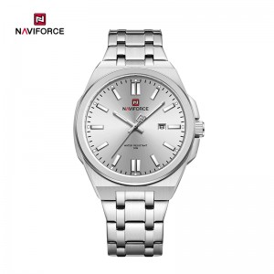 NAVIFORCE NF9226 męski zegarek prosta moda biznesowa duża tarcza świecący wodoodporny wysokiej jakości zegarek kwarcowy