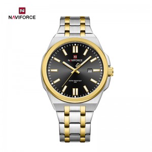 NAVIFORCE NF9226 машки часовник Едноставен моден деловен часовник со голем бројчаник Светлосен водоотпорен висококвалитетен кварцен часовник