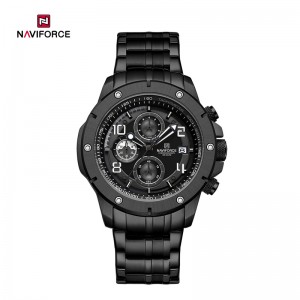 NAVIFORCE NF8056 Stylish and Trendy Men’s Watch, Waterproof, Luminous, Multi-Functional Quartz Watch for Students