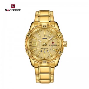 NAVIFORCE NF9117S Luxury Quartz Watch Date Ratidza Casual Waterproof Men's Watch