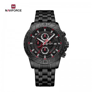NAVIFORCE NF9227 Hollow Mechanical Style Txiv neej Watch Trendy Fashion Waterproof Sports Luminous Wristwatch Gift for Boyfriend
