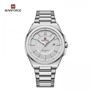 Yepamusoro Brand NAVIFORCE NF9212 Stainless Steel Male Quartz Sports Wristwatches Date Clock ine Luminous Hands Men's Watch