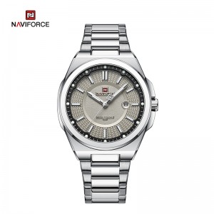 NAVIFORCE – montre-bracelet de sport à Quartz pour homme, en acier inoxydable, horloge de Date, avec aiguilles lumineuses, NF9212, marque supérieure