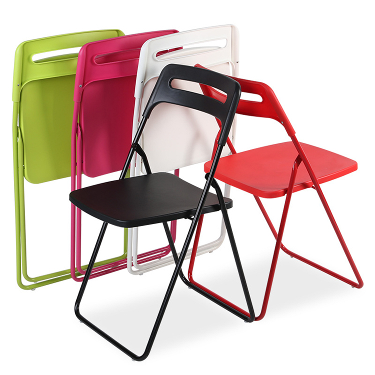 AJ Factory Wholesale Outdoor Patio Garden Restaurant Folding Transparent Acrylic Plastic Dining Chair Featured Image