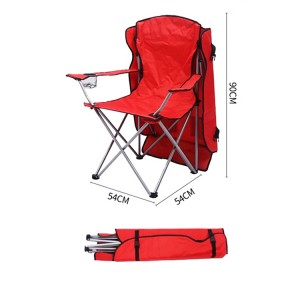 AJ Factory Wholesale Outdoor Garden Lawn Chairs Lightweight Folding Beach Camping Chair With Canopy Sunshade