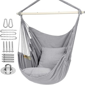 AJ Factory Wholesale Outdoor Indoor Portable Hanging Swinging Hammock Chair For Bedroom