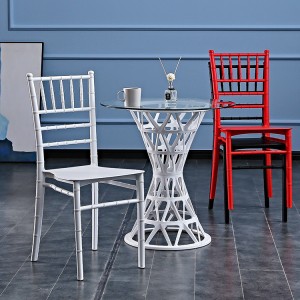 AJ wholesale Outdoor Hotel Banquet Wedding Transparent Clear Plastic Acrylic Tiffany Chiavari Chairs