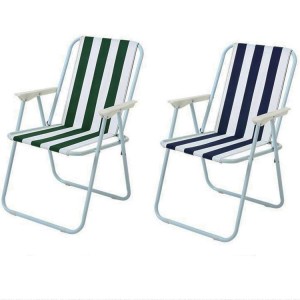 AJ Factory Wholesale Outdoor Portable Camping lawn Lightweight Aluminium Folding Beach Chair