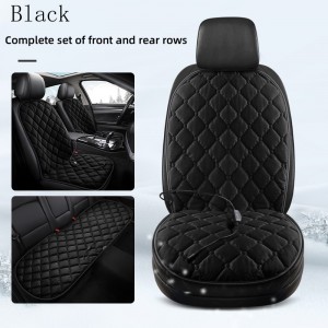 Tohuu Heated Seat Covers for Cars Electric Car Heated Seat with Backrest 12V Heat Seat Cover with Backrest for Home Office Chair
