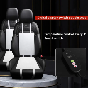 Factory Price Manufacturer Supplier Car Seat Built-in Heating Pad and Digital Display Single Seat Switch