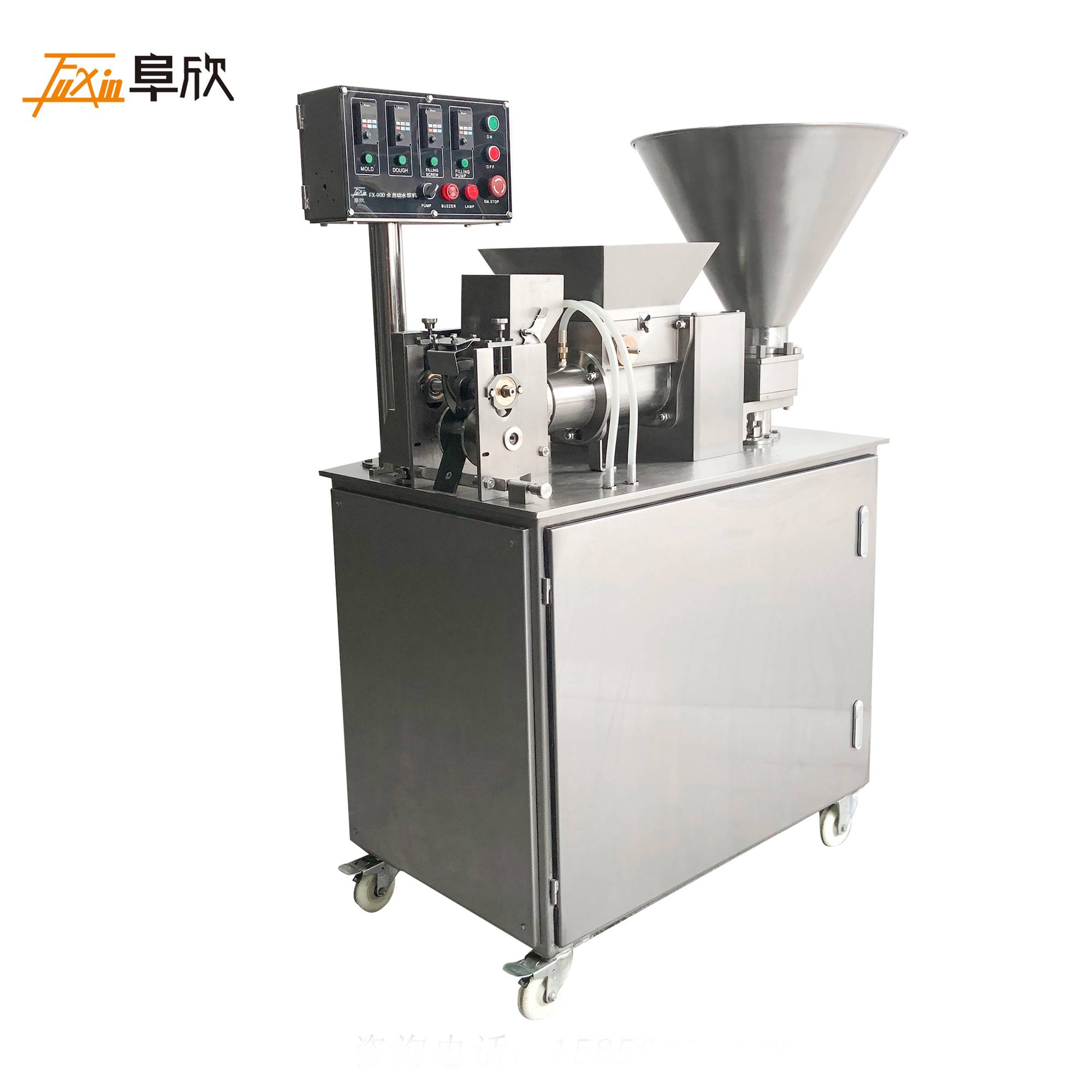 Factory wholesale Semi-Automatic Mutton Siomay Machine -
  Automatic Dumpling Making Machine – Fuxin