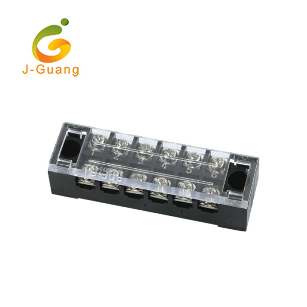 Newly Arrival Electronic Terminal Connectors - TB25-12.0 Dual Rows Covered Screw Barrier Terminal Block – J-Guang