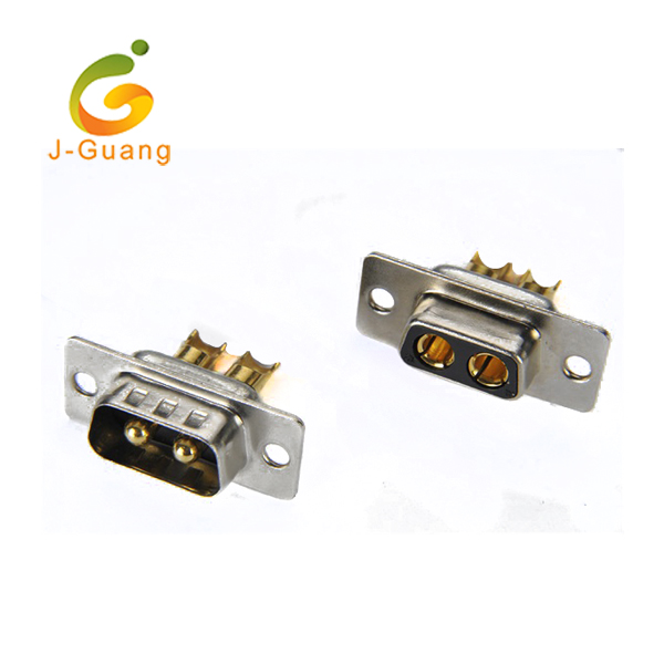 Factory best selling Mini Din Connectors - D-SUB, JG133-E, MACHINE PIN D-SUB SOLDER TYPE 2P 2W2 – J-Guang