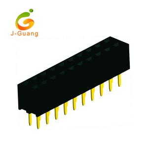 JG126-F 2.0mm Double Row Straight Female Header Connectors