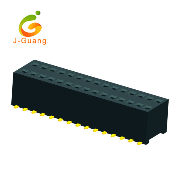 Best quality Round Connectors - JG165-J 1.0 0.8mm 2*40 Smt Female Headers – J-Guang
