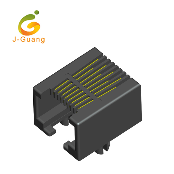 China wholesale Pin Header Connectors Supplier –  JG134-E 8p8c Pcb Jack – J-Guang