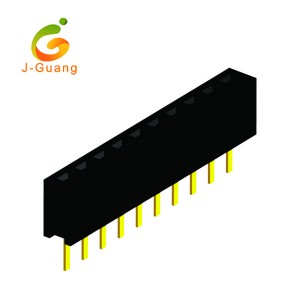 JG165-A 1.27mm Single Row Straight Female Connector Pins