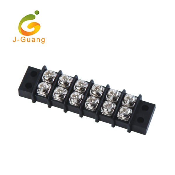 Professional China Electrical Terminal Block - 49-9.5 2 Row 9.5mm High Current Barrier Terminal Blocks  – J-Guang