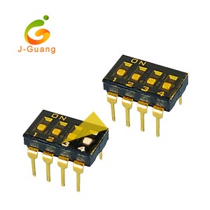JG140-B Pitch 2.54mm Smt & V/T with Mylar Type Dip Switches