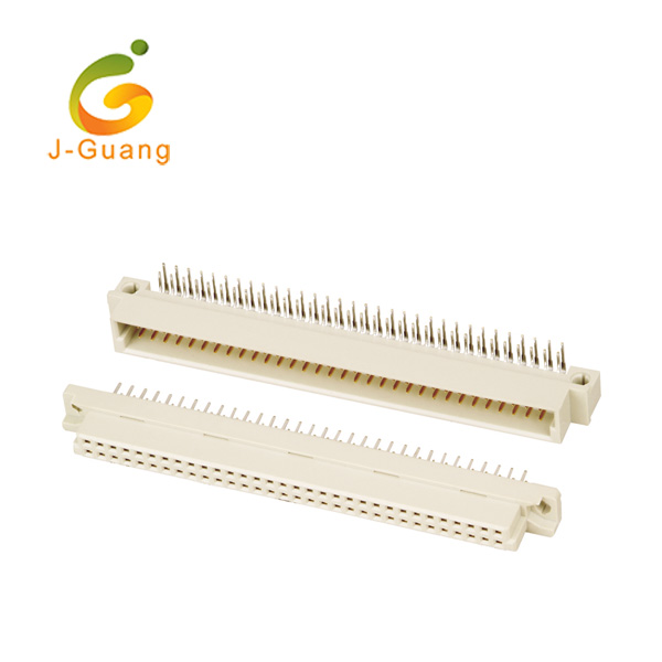 Chinese Professional Pin Header Socket - Good Quality 2 Rows Din41612 64 Pin Right Angle Terminals Plug Euro B Type Connector – J-Guang