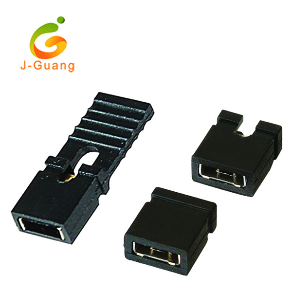 Best quality Round Connectors - JG127 2.54mm 2 Pin Close Open Long Type Jumper Connectors – J-Guang