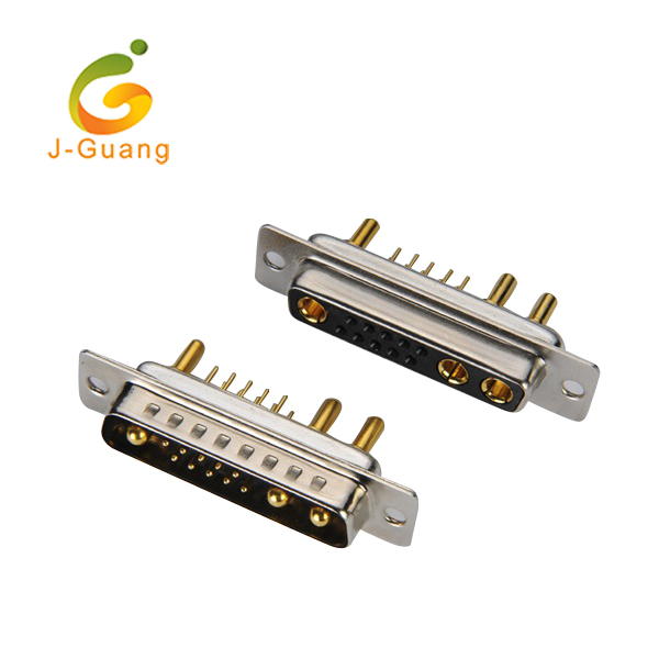 Pcb Screw Terminal Manufacturers –  JG134-O Machine Pin Straight Type (10+3) 13w3 D-SUB – J-Guang