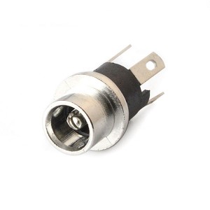 DC Power Jack Socket Female Electrical Connector 2.1*5.5mm DC Vertical Power Sockets