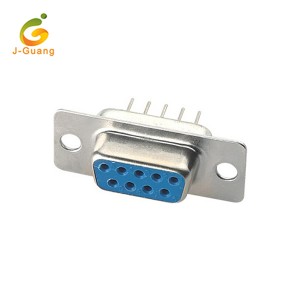 JG134 Female and male gold plated DIP Straight Type DP Connector D-Sub