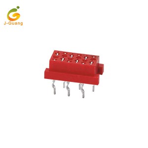 JG115-D Augstas kvalitātes 6 kontaktu Micro Match Dip Plug Connector