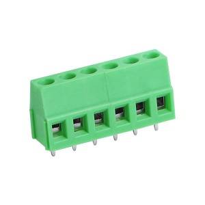 5.08mm 5.0mm pitch Electrical Green Pcb Screw Terminal