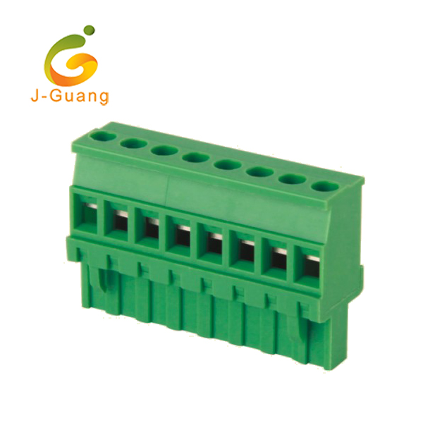 China wholesale 4 Pin Din Connector Manufacturers –  Factory directly Din Rail Screw Telephone Wire Waterproof Terminal Block – J-Guang
