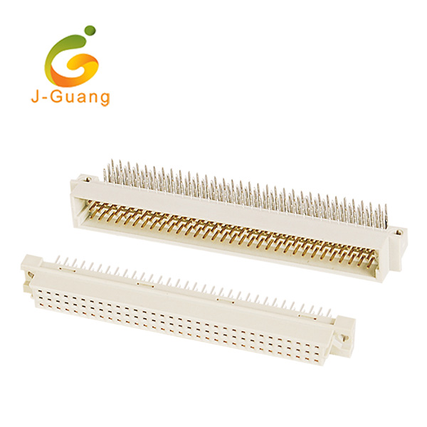 China Gold Supplier for Male Header Pins - Hot-selling China 128contacts DIN 41612 Connector, 4row*32pins, Male, Straight (180degrees) – J-Guang