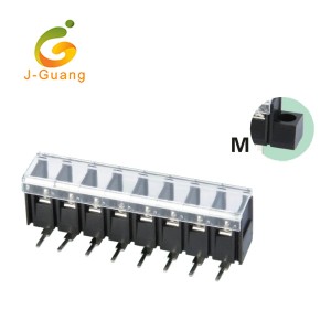 28R-7.62 7.62mm Single Row Wago Terminal Blocks with Cover