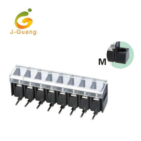 Excellent quality Solderless Breadboard - 28R-7.62 7.62mm Single Row Wago Terminal Blocks with Cover – J-Guang