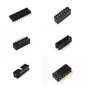 2,54 1,5 1,27 2,0 2,54 mm 2-10kolíkový Single Dual Row SMT Type PCB Connector Pin Header Samec Header