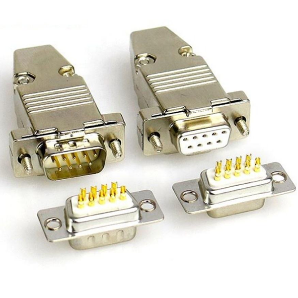 Kryty konektora D-SUB 9P/HDB15 Typ d kryt 9-kolíkového konektora Odporúčaný obrázok