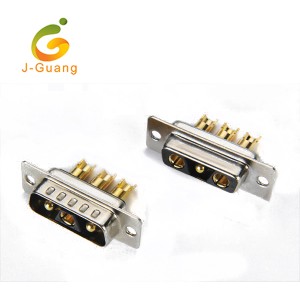 JG133-F စက် Pin Solder အမျိုးအစား (2+1) 3V3 Db9 ချိတ်ဆက်ကိရိယာ