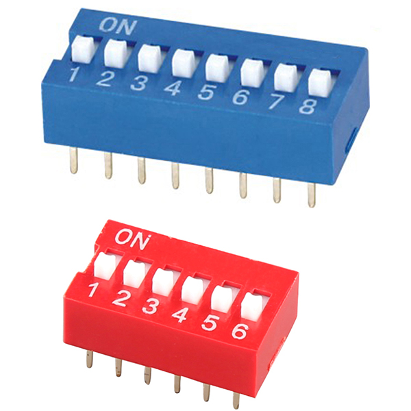 2018 Latest Design Wago 236 - PCB Regular and Piano Type DP series 2.54mm pitch DIP SWITCH – J-Guang