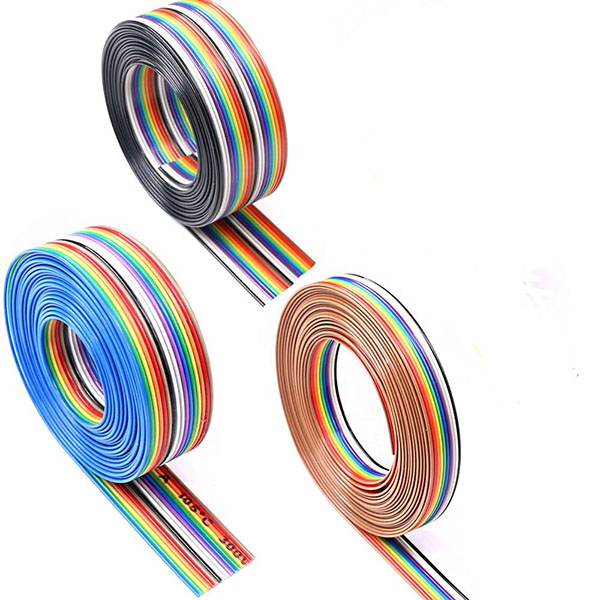 1.27mm pitch ribbon flat ribbon cable for 2.54mm FC connectors 10P/16/20/26/40/50P Featured Image