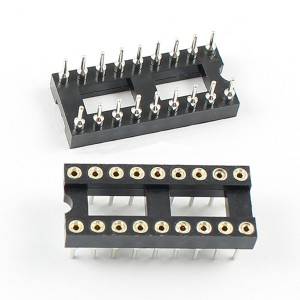 Výrobca 1,778/2,54/2,0 mm Pitch PCB Adapter IC Socket 8pin