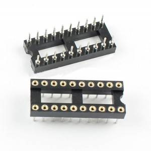 ຜູ້ຜະລິດ 1.778/2.54/2.0mm Pitch PCB Adapter IC Socket 8pin