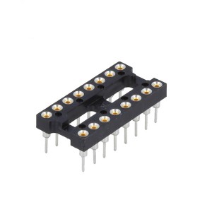 2.54mm Pitch 8P DIP SIP Round IC Socket Adapter