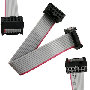 Vlastný 40-kolíkový plochý plochý idc kábel s flexibilným plochým káblom