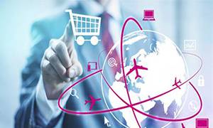 Cross-border e-commerce export land transport new artery