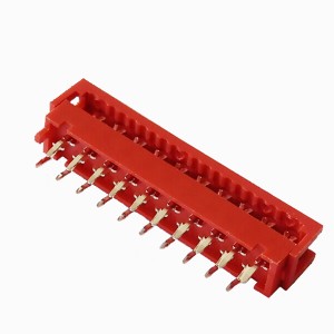 20pin 1.27mm RED IDC Micro-Match Connector
