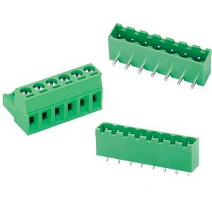 3,5 3,81 5,0 5,08 mm razmak visoke kvalitete Ekvivalentni zeleni kontakt utični terminalni blok